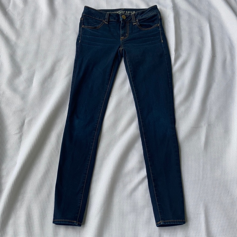 American eagle super stretch denim Jegging sz 24 - Picture 3 of 10